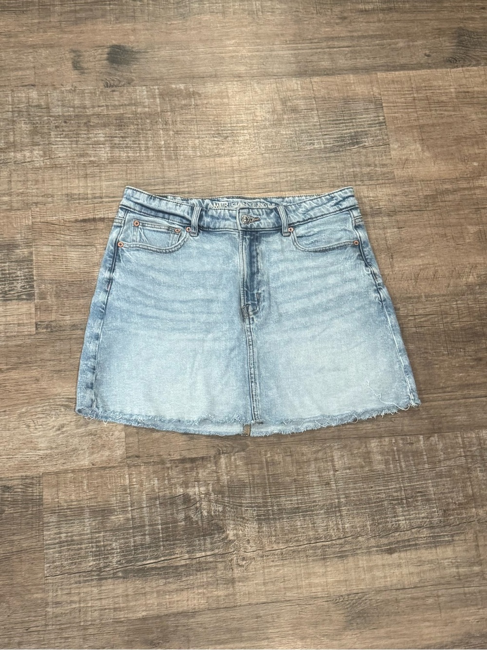 American Eagle Perfect Mini Denim Skirt